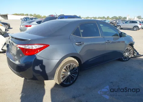 2014 Toyota Corolla S Plus from USA, damaged, VIN 5YFBURHE5EP038130